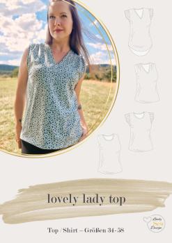 Papier-Schnittmuster "Lovely Lady Top" 34-58